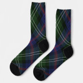 Rustoord geruit paars geruit Sutherland Tartan Sokken (Links)