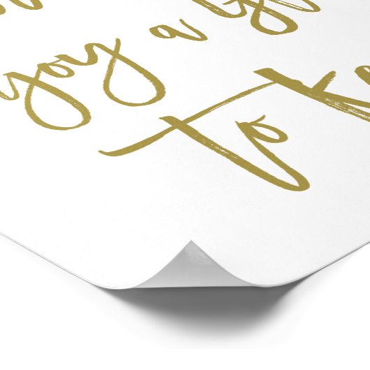 Rustoord Handlettering Vind Uw Plaats Trouwbord Poster (Hoek)