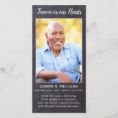 Rustoord Herdenkingskaart met Sympathie Gedicht en (Voorkant)