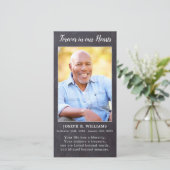 Rustoord Herdenkingskaart met Sympathie Gedicht en (Staand voorkant)