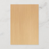 Rustoord Hout Sinaasappel Bloem Vlinder Veiligheid Informatiekaartje (Achterkant)