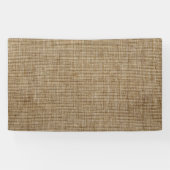 Rustoord Jute Banner – Op Natuur Geïnspireerd Op M (Horizontaal)