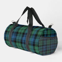 Rustoord Plaid Campbell Groen Blauw Tartan