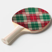Rustoord Plaid Tafeltennisbatje (Voorkant Gekanteld)