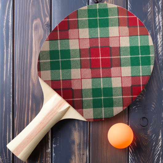 Rustoord Plaid Tafeltennisbatje