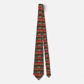 Rustoord Plaid voor de Feestdagen Stropdas (Voorkant)