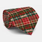 Rustoord Plaid voor de Feestdagen Stropdas (Opgerold)