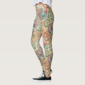 Rustoord Stempel Reispatroon (1) Leggings (Links)