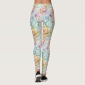 Rustoord Stempel Reispatroon (3) Leggings (Achterkant)