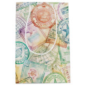 Rustoord Stempel Reispatroon (3) Medium Cadeauzakje (Voorkant)