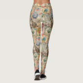 Rustoord Stempel Reispatroon (5) Leggings (Achterkant)