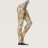 Rustoord Stempel Reispatroon (5) Leggings (Rechts)