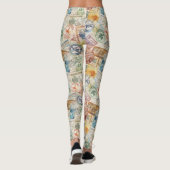 Rustoord Stempel Reispatroon (6) Leggings (Achterkant)