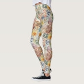 Rustoord Stempel Reispatroon (6) Leggings (Links)