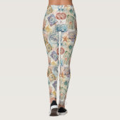 Rustoord Stempel Reispatroon (7) Leggings (Achterkant)