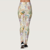 Rustoord Stempel Reispatroon (8) Leggings (Achterkant)
