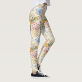 Rustoord Stempel Reispatroon (8) Leggings (Rechts)