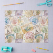 Rustoord Stempel Reispatroon (8) Tissuepapier (Craft)