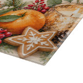 Rustoord Waterverf Kerst Snijplank (Hoek)