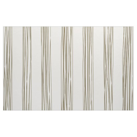 Rustoord waterverf olijfgestreepte stof (Fat Quarter)