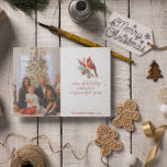 Rustoord Waterverf Winter Kardinaal Hulsttak Feestdagenkaart<br><div class="desc">Sierlijk en feestelijk,  dit Rustoord Waterverf Winter Kardinaal Hulsttak ontwerp brengt de natuur het hele jaar bij je. Het ontwerp toont een waterverf kardinaal die bovenaan een hulstbes tak zit,  waardoor het ideaal is voor de winter en Kerstmis.</div>