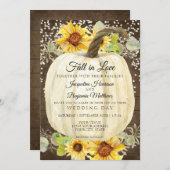 Rustoord Zonnekruid Bloemig Pompoen Twinkel Licht  Kaart (Voorkant / Achterkant)