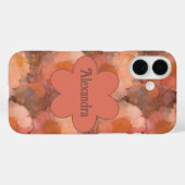 Rustoordig Waterverf Madeliefje Bloemmotief Case-Mate iPhone Case (Achterkant (horizontaal))