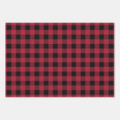 Rustoque Buffalo Plaid Rutpatroon Inpakpapier Vel (Voorkant)