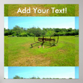 Rustoud Boerderij Poster (Voorkant)