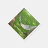 rustpauze tussen bomen servet (Hoek)