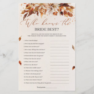 Rustric Autumn Flowers die de beste bride kennen