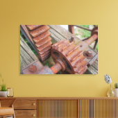 Rusttandwielen Canvas Afdruk (Insitu (Woonkamer))