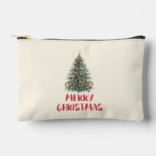 Rustwaterverf Kerstboom Kerstvakantie Etui (Voorkant)