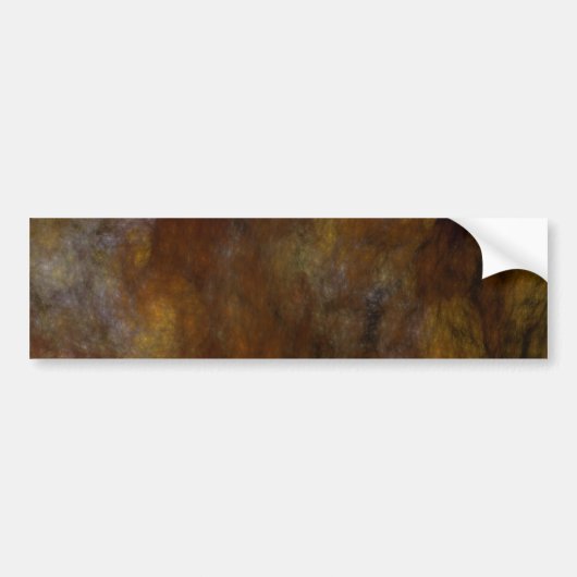 Rusty Abstract Fractal Background Bumpersticker (Voorkant)
