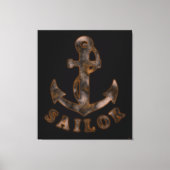 Rusty Anchor Canvas Afdruk (Voorkant)