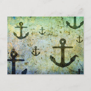 Rusty Anchors Artwork Briefkaart