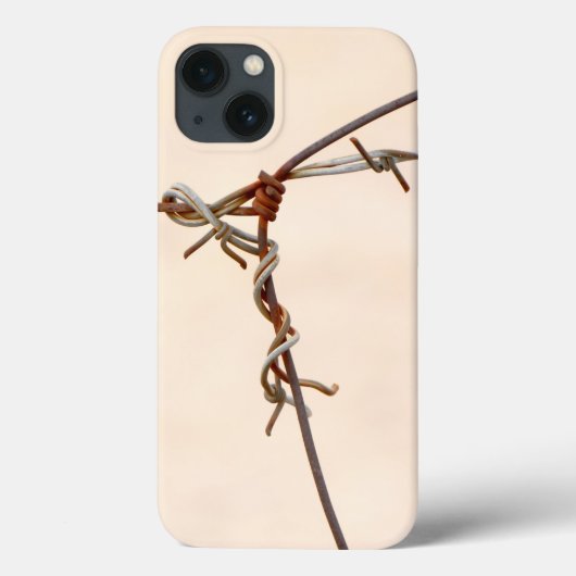 Rusty Barbed Wire Knot Case-Mate iPhone Case (Achterkant)