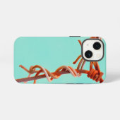 Rusty Barbed Wire Knot iPhone Hoesje (Achterkant horizontaal)