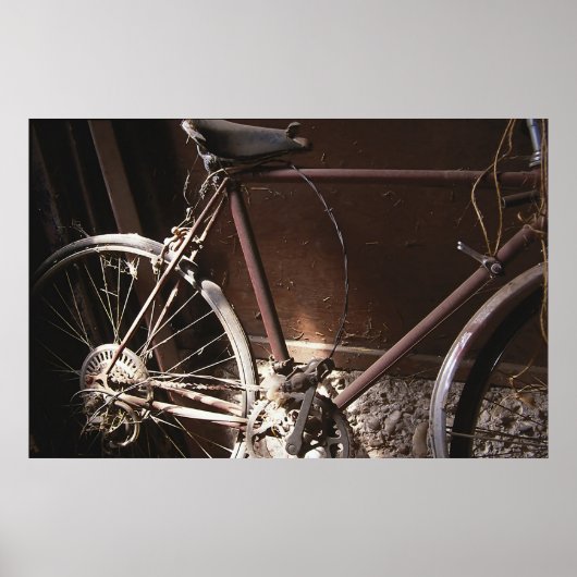 Rusty Bicycle Poster (Voorkant)