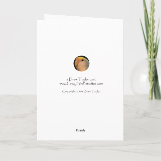 Rusty Birthday Kaart (Achterkant)