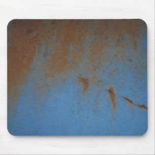 Rusty Blue achtergrond Muismat