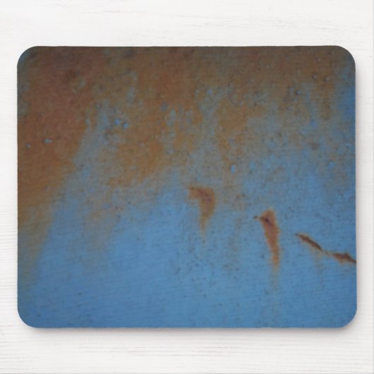 Rusty Blue achtergrond Muismat (Voorkant)