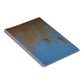 Rusty Blue achtergrond Notitieboek (Rechterzijde)