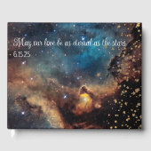 Rusty Blue Cloud Nebula Gastenboek (Voorkant)