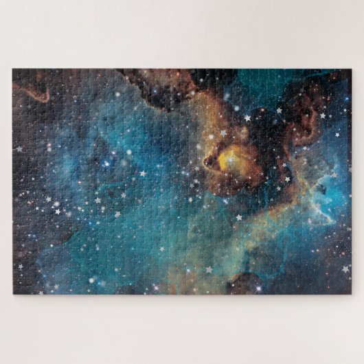 Rusty Blue Cloud Nebula Legpuzzel (Horizontaal)
