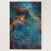 Rusty Blue Cloud Nebula Legpuzzel (Verticaal)