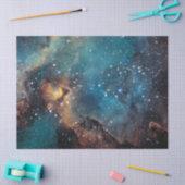 Rusty Blue Cloud Nebula Tissuepapier (Craft)