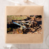 Rusty Boerderij Field Equipment Etiket (Insitu)