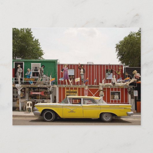 Rusty Bolt souvenir store, Route 66, Seligman, Az. Briefkaart (Voorkant)