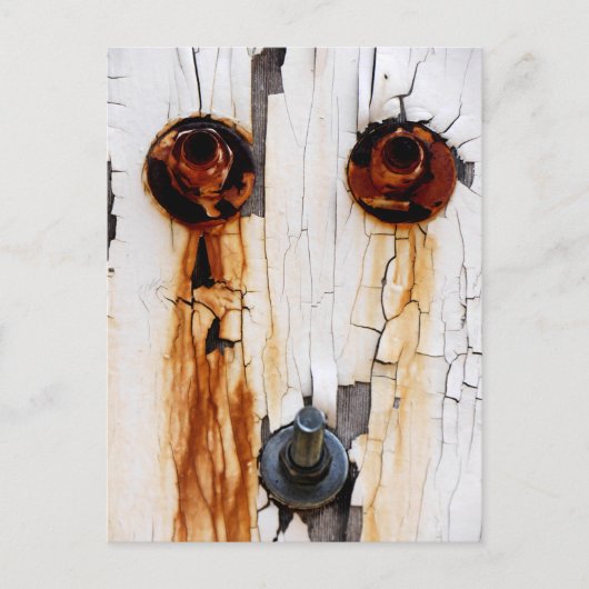 Rusty Bolts Nuts and Peeling Paint - FUNNY Briefkaart (Voorkant)
